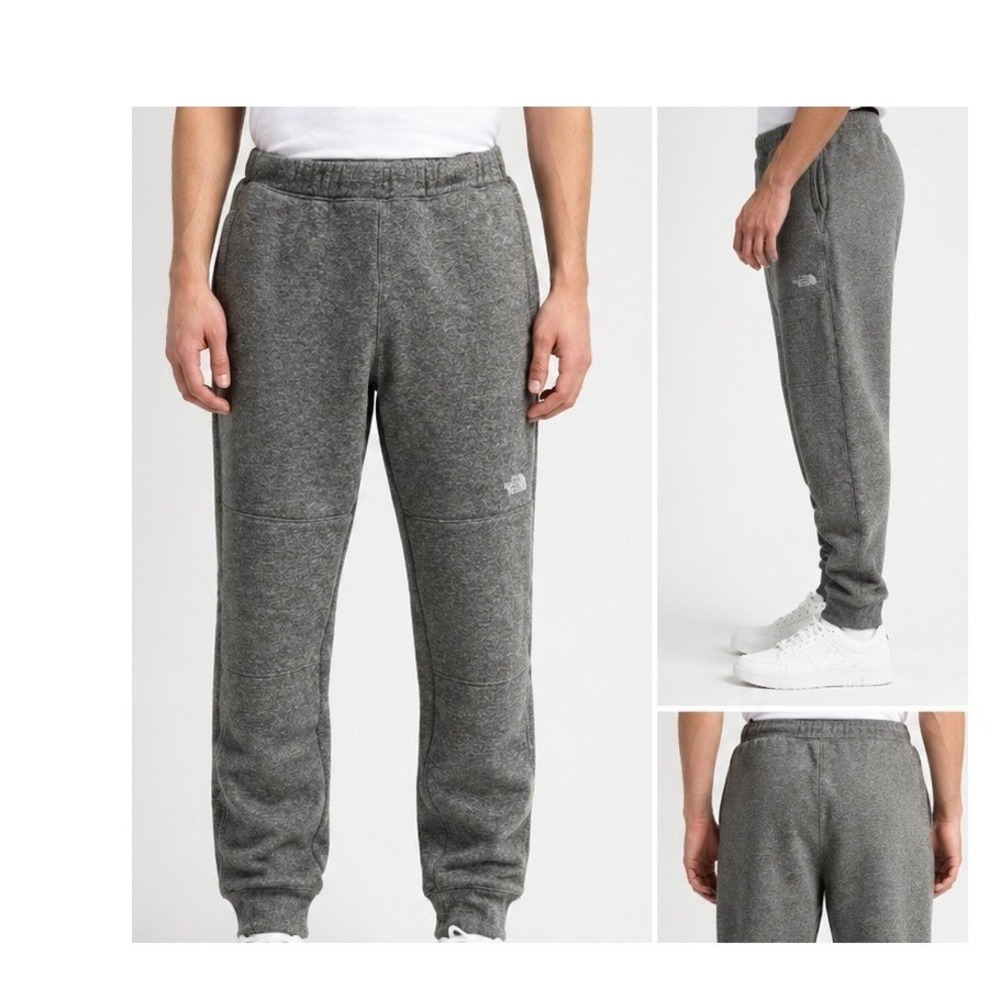 The North Face Men's Heather Gray Sweatpants Joggers Medium